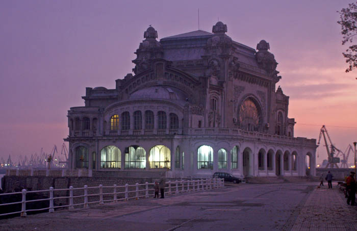 haven, gebouwen, Constantsa, Roemenie