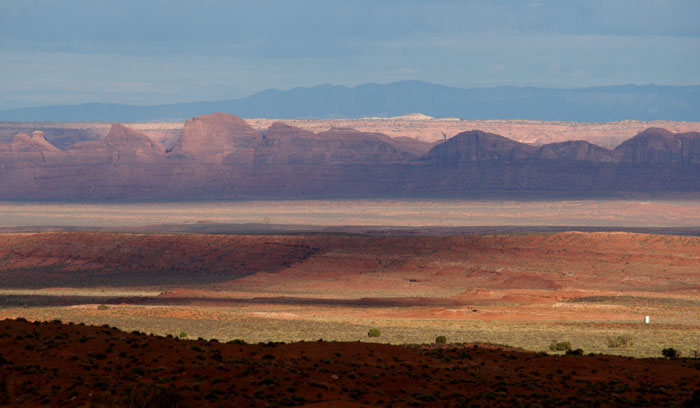 landschap, Monument Valley, Navajo Nation Tribal Park, Arizona, USA