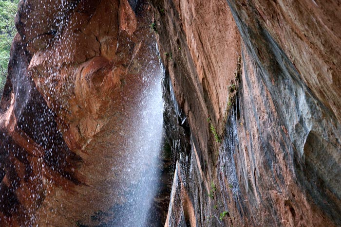 nationaal park, rotsen, Emerald Pools, Zion National Park, Utah, USA