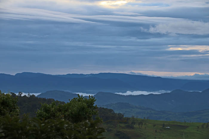 bergen, landschap, wolken, San Lorenzo, Noord-Peru