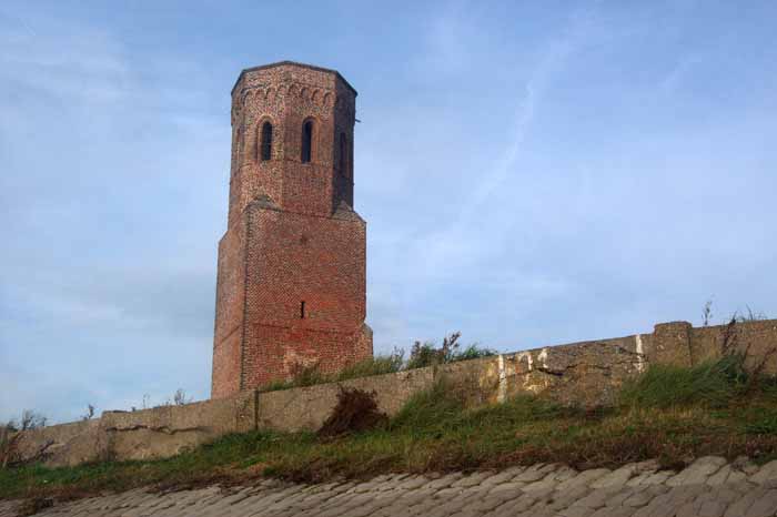 Zeeland dijk Plompetoren Schouwen