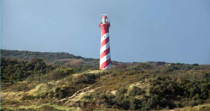 Zeeland Schouwen vuurtoren Zeepeduinen