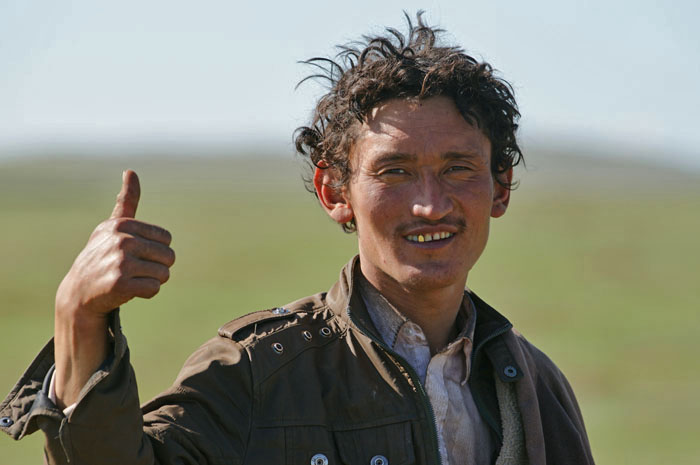 nomaden, herder, West-China, Ruo-ergei, hoogvlakte