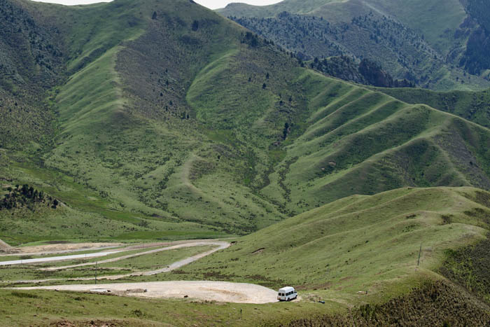 bergen, bergpas, Rierlang, Ruo-ergei, West-China