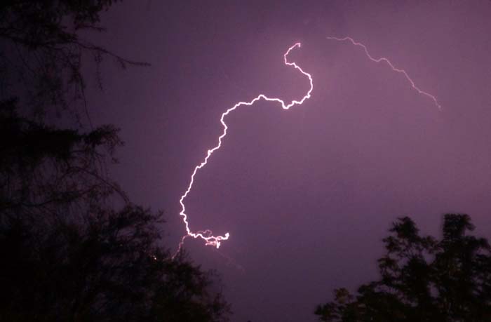 onweer bliksem