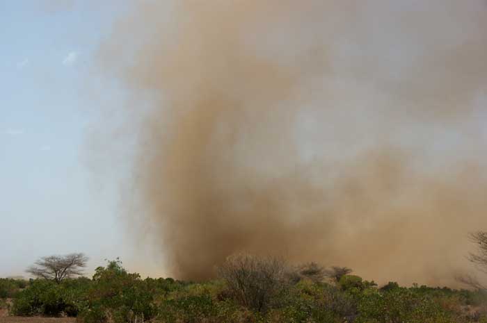 stofstorm Ethiopië wind