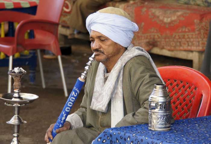 waterpijp Arabier Egypte