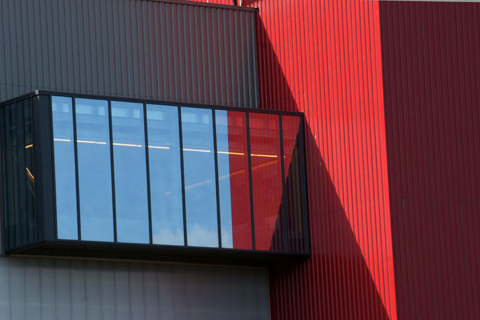 abstract, lijnen, kantoor, industrie, Albertkanaal, België