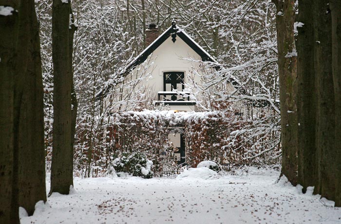 De Leyen, Bilthoven, Utrechts Landschap, sneeuw