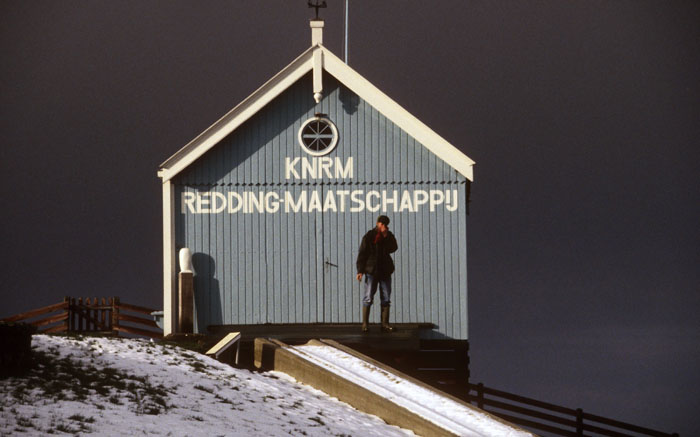 reddingmaatschappij, schuur, KNRM, Hindelopen, Friesland