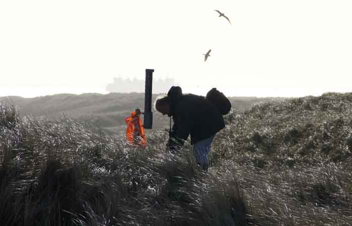 zandvanger duinen onderzoek Texel
