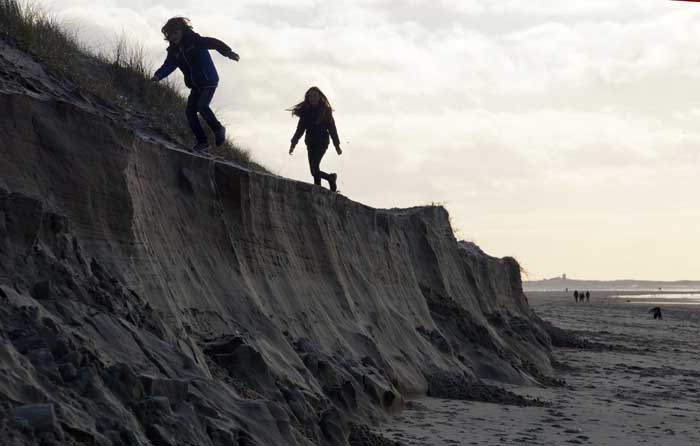 kustafslag strand duin kinderen
