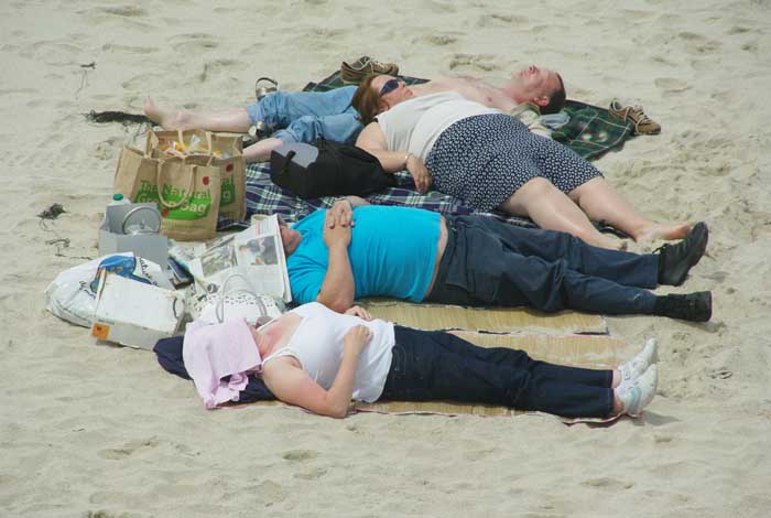 strand zonnen Engeland