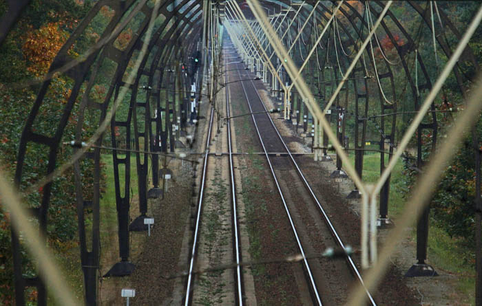 spoorbaan, treinen, Hollandsche Rading