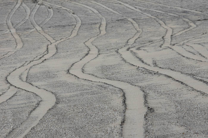 zand, strand, autosporen, Texel, waddengebied