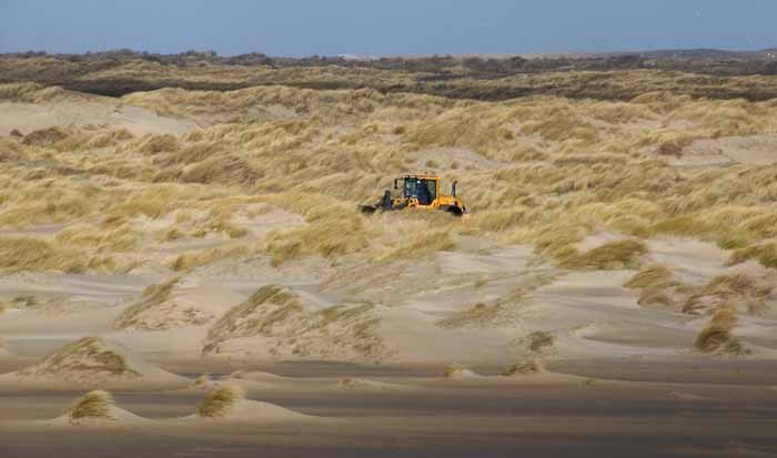 Texel Hors aanleg pad