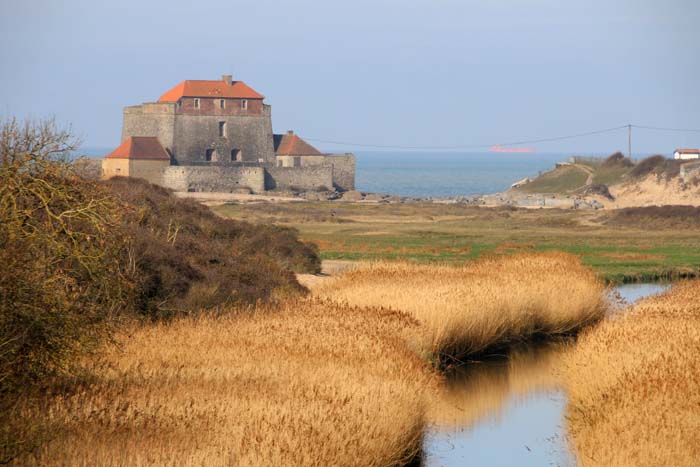 Frankrijk Picardie Ambleteuse kwelder