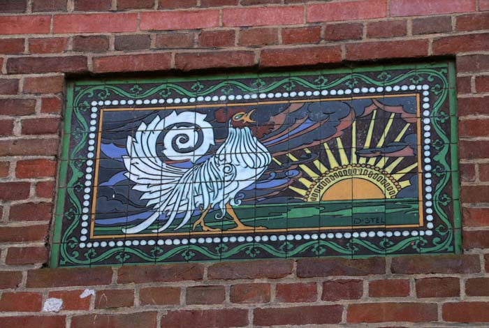 amsterdam Amsterdamse School tegelplateau Het Schip