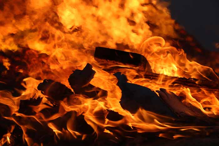 Texel vuur meierblis