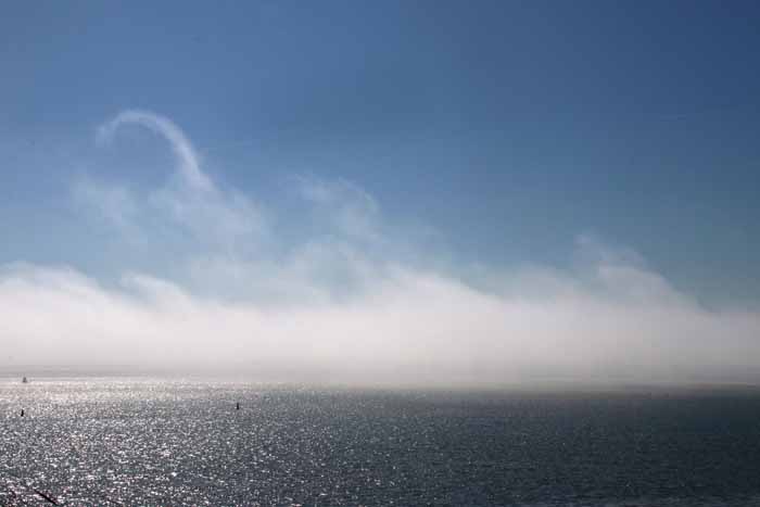 zeemist zeevlam Marsdiep Texel