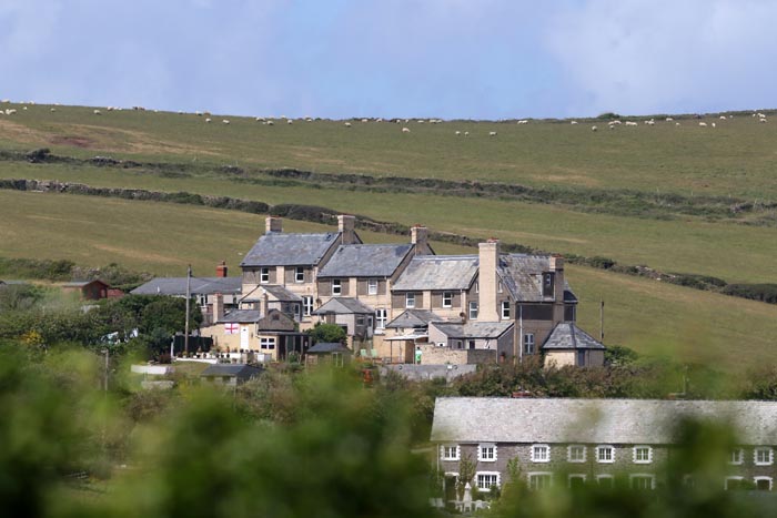 Huizen nabij Padstow, Cornwall