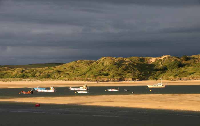 Engeland, Cornwall, Camel estuarium Padstow duinen