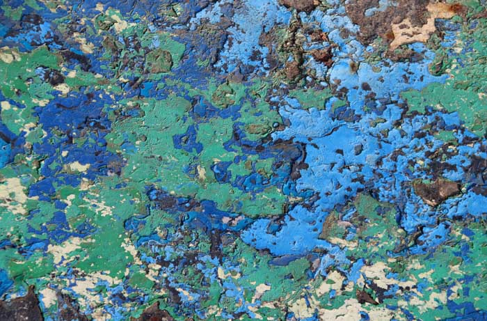 blauw groen abstract verf