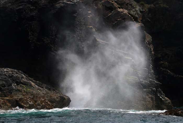 Engeland, Cornwall, geysir effect schuim