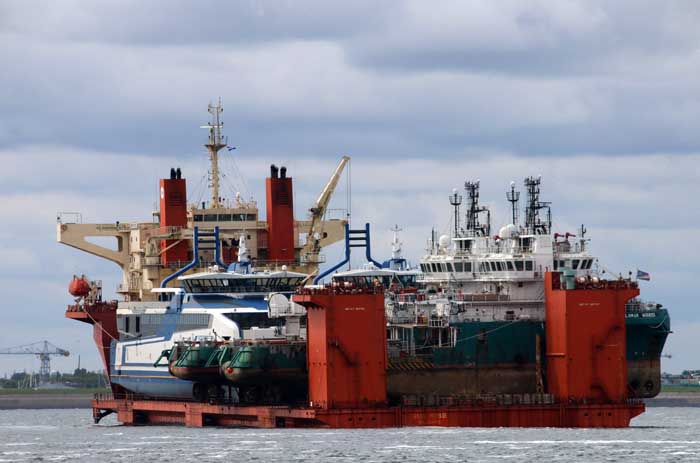 veerboten Terschelling tewaterlating Marsdiep