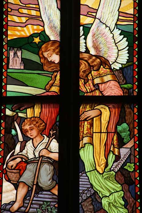 glas in lood kerkraam Tsjechië